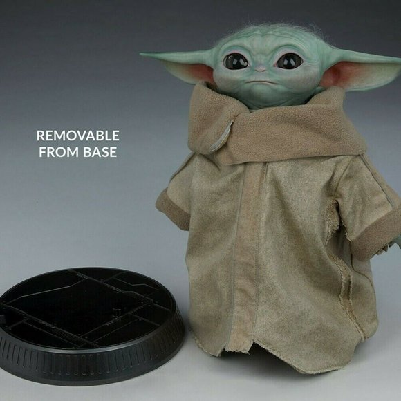 Sideshow Star Wars The Child (Baby Yoda) Life-Size Figure (New) (Factory Sealed) - Picture 8 of 12